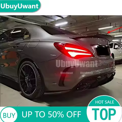 For Benz-Benz CLA W117 CLA180 CLA200 CLA250 CLA260 Carbon Fiber Rear Trunk Wing Spoiler CLA45 PSM St