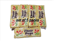 Those Days Budget pack 8 Sanitary Napkin Yellow  (5 packs )