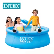 สระว่ายน้ำเป่าลมรูปผีเสื้อ INTEX26102สระปลาวาฬ6ฟุตสระว่ายน้ำสุดสร้างสรรค์สำหรับครอบครัว