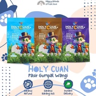 baru Pasir Kucing Gumpal Wangi HOLY CUAN 25 LT Kemasan Karungan 1 Sak