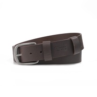 Camel Active Men Belt Leather Matte Finished - Dark Brown 1697WBRG-24#DBN