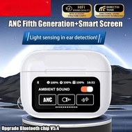 2026 Original A9 Pro Touch Screen ANC True Wireless Headset TWS Noise Cancelling Earbud Bluetooth He