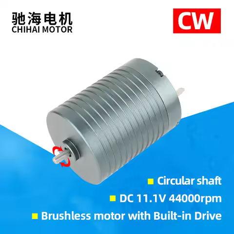 CW 370 N50UH high performance NdFeB Magnet CNC 44k 6.0mm O Shaft Brushless Motor For Airsoft Electri
