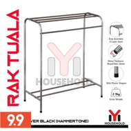 Anti Rust Towel Hanger Rack YM T1 - Towel Stand Hanger / Sidai Kain / Rak Penyidai Baju / Tuala Besi / Rak Ampaian Tuala