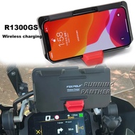 Motorcycle Accessories Phone Holder Wireless Charger USB Fast Charging For BMW R1300GS R1300 GS R 13