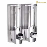 AS Liquid Soap Dispenser Touch Soap Dispenser 2in1 Double Bathroom Soap Dispenser