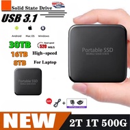 Portable SSD 1TB Hard Disk 500G High Speed Solid State Drive External Mobile Large Storage Drive for PC desktop/notebook