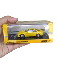 Diecast Nissan Skyline GTR R33 Nismo 400R Lighting Yellow Inno64