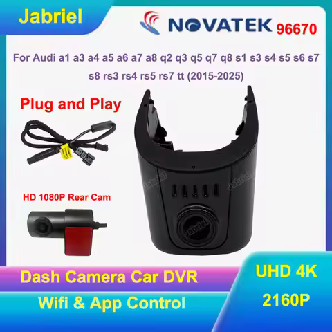 UHD 4K WIFI Car DVR Dash Camera for Audi a1 a3 a4 a5 a6 a7 a8 q2 q3 q5 q7 q8 s1 s3 s4 s5 s6 s7 s8 rs