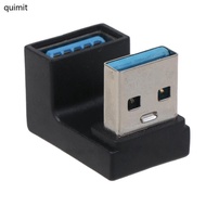 QUIM USB Type A to Type A Adapter Up Down Angled USB 3 0 Adapter A Male to Female