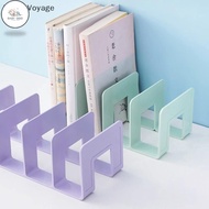 OGO 4 Grid Bookends Stand Bookshelf Desktop Decor Storage Rack Bookend Book Holder School Stationery