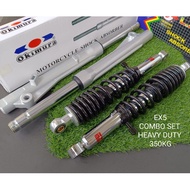 L.A.E.M EX5 HEAVY DUTY(340MM) LOAD CAPACITY 350KG (ABSORBER+FORK SET) COMBO SET