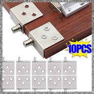 [feidan33.ph] 10Pcs Concealed Hinges  Cabinet Up and Down Door Pivot CT Corner Codes for Wood Panel 