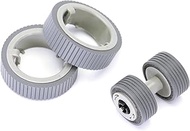 PA03670-0001 PA03670-0002 Compatible Brake Roller ＆ Pickup Roller for Fujitsu fi-7140 fi-7160 fi-718