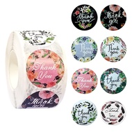 SB Thank You Sticker 1 Roll 500Pcs Thank You Sticker/ Envelope Sticker Thank You Sticker/ 500pcs