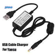 SAMO USB-DC-5B Portable Durable Walkie-talkie Cord USB Cable Cradle for Yaesu VX5R/VX6R/VX7R/VX8R FT