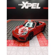 Asari Authorized Porsche 718 Spyder RS Convertible 1/36 Alloy Car 1: 36 J02 welly Willie