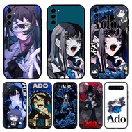 for Samsung A07 A17 A56 A36 A26 S25 Fe Edge Plus Ultra Cool cartoon anime Ado 9Y5 Fashion Black TPU 
