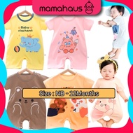 (0-12months) Baby Onesies Baby Boy Girl One Piece Short-sleeved Romper Baju Murah