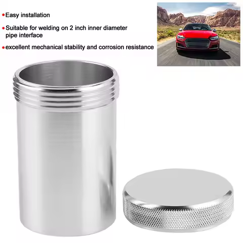 2in Aluminum Alloy Weld On Filler Neck and Fuel Parts Car Refitting Car Refitting Weld On Fuel Fille