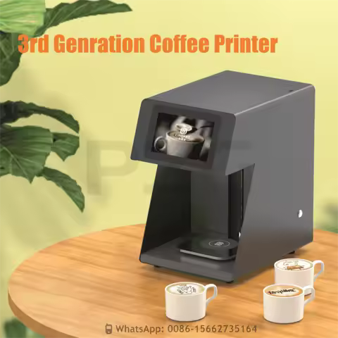 110/220V Coffee Printer Automatic Cake Printer Chocolate Selfie Priter Coffee Printing Machine For C