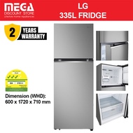 LG GT-B3303PY 335L 2-DOOR FRIDGE (3 TICKS)