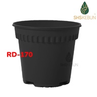 Baba BI-RD-170 Biodegradable Flower Pot Plastic Flower Pot Pasu Bunga Pasu Plastik  花盆 SHS Kebun