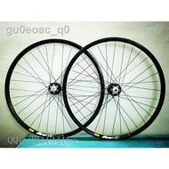 ☾Jiuyu wheel set 26 27.5 29 inch wheel mountain bike wheel set 4 Peilin disc brake drum rivet rim