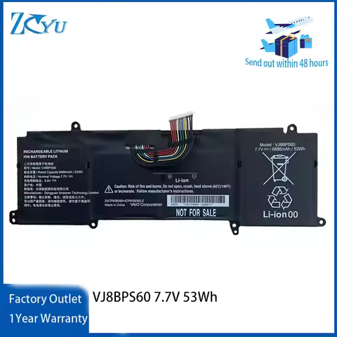 VJ8BPS60 Laptop Battery For Sony Vaio SERIES 2021 SX12 SX14 VJS144X0111K VJZ141C0411B Series