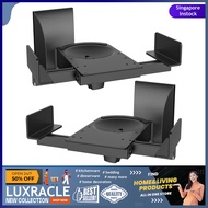 [instock] WALI Dual Side Clamping Bookshelf Speaker Wall Mounting Bracket for Large Surrounding Sound Speakers, Hold Up