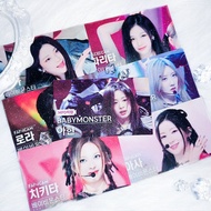 1-7pcs BM Lomo Cards BABYMONS7ER Album SHEESH Stuck In The Middle BATTER UP WVS ID Photo AHYEON Ahye