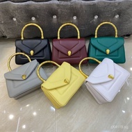 New versatile women's bag2025Snake Head Crossbody Bag Classic Handbag Socialite Style Genuine Leathe