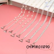Chihiro11Z9D Rhinestone Pearl Anti-Slip Bra Straps - Adjustable Women's Lingerie Accessory