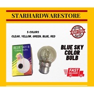BLUE SKY II COLOUR BULBS 5W 240 VOLT BS-G4022B G40 灯泡 bulb lampu