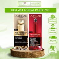LOreal Revitalift Triple Power Eye Cream, LOreal Paris Age Perfect Renewal Anti-Wrinkle and Dark Puf