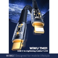 WiWU TM01 USB C to phone Cable/ 1.2 M (USB Type-C Charging Cable)