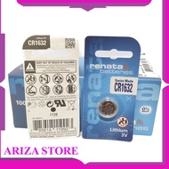 Renata CR1632 CR-1632 CR 1632 RENATA 1632 Original Baterai Jam Tangan
