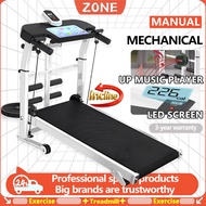 Manual Treadmill Mechanical Foldable Walking Pad LED Threadmill Exercise Equipment For Women