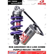 RCB ABSORBER DB-2 LINE 229MM ( PURPLE ) OFFER PROMOSI CLEAR STOCK