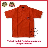 (KASPA KPA JPA JPAM) T-Shirt Uniform Kadet Pertahanan Awam Lengan Pendek Tshirt Baju Sekolah Ko-Kuri