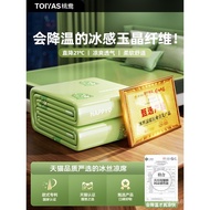 1780 Bed Sheet Cool Mat Cool Mat Class a Summer 2024 Summer Machine Washable Ice Silk New Style Moth