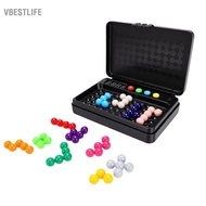 VBESTLIFE Brain Teaser Puzzle Games with Timer 2D 3D Educational Spatial