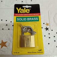 Yale Solid Brass Padlock 40mm