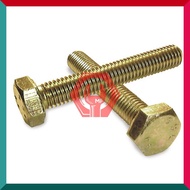 YELLOW BOLT NUT M12x120 KEY 17