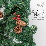 Garland - Christmas flower Garland - Christmas - Snow