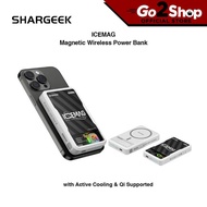 Shargeek ICEMAG 10,000mAh 20W Magnetic Wireless Power Bank with Active Cooling & Qi Supported