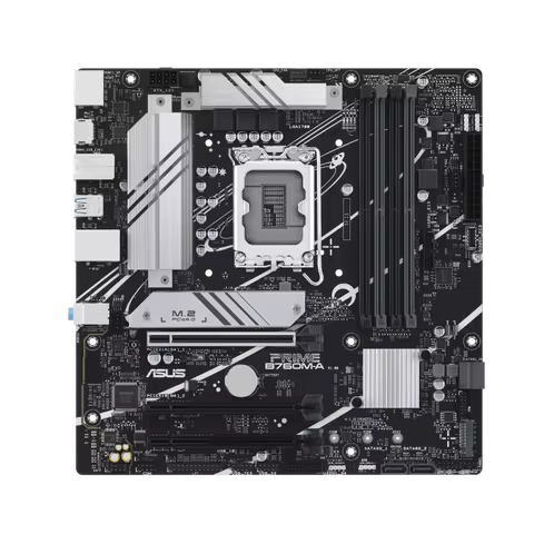ASUS PRIME B760M-A Motherboard Intel B760 LGA1700 DDR5 128GB M.2 mATX support I9-14900 i9-13900 i5-1