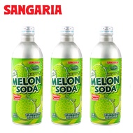 COMBO 3 CHAI NƯỚC SODA VỊ DƯA LƯỚI SANGARIA MELON SODA 500ML