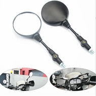 rearview mirror Anti-fall Folding Round motorcycle Side for YAMAHA FZR 600R 400 RR RRSP FZ600 TRX850