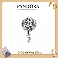 Hot selling 100% S925 sterling silver women's Pandora jewelry (with box) Openwork Music Notes Charm 